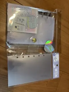 クーリア　とうめいシールバインダー