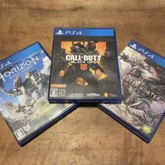 PS4 モンハン　COD Horizon まとめ売り　ソフト