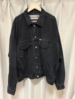 GUESS デニムジャケット バックトゥザフューチャー USA製 L マーティ
