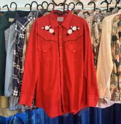 70s　ELY DIAMONDウエスタンシャツ