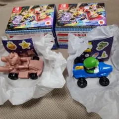 マリオカート 2024 第1弾 ピーチ　ルイージ マクド ハッピーセット おまけ