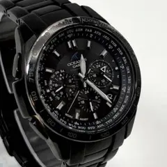 稼働　CASIO オシアナス OCW-T600 電波ソーラー チタン ブラックのサムネイル