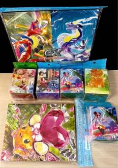 ※未開封品　ポケモンカードゲーム　デッキケース・ファイル・カードボックス等 7点