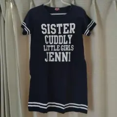 SISTAR Jenni 160cm 紺色　半袖Tシャツワンピース