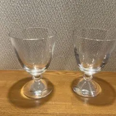 Baccarat クリスタルワイングラス 2個セット
