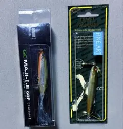 ［新品、未使用］一誠　マジi字　メガバス　レベルスイマー　2個セットのサムネイル