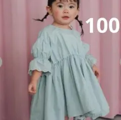 【新品】しまむらソフトチーズsoftcheese チュニックブラウス 100cm