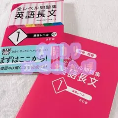 旺文社 大学入試 全レベル問題集 英語長文 1基礎レベル 改訂版