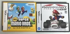 【DSソフト2本セット】ニュースーパーマリオブラザーズ &マリオカートDS