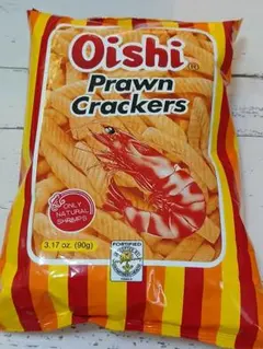 Oishi Prawn Crackers 90g 4pcs スナック菓子のサムネイル