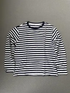 無印良品/ボーダーロンT