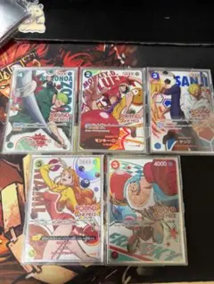 ワンピース カードゲーム ラウワン プロモ 3枚セット ゾロ ナミ サンジ