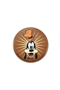 ディズニーフラッグシップ東京 ジャパンツアー 缶バッジ グーフィー