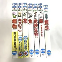 小学館の図鑑NEO 7冊セット DVD付