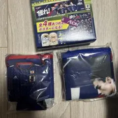 サッカー日本代表 ユニフォーム型缶ホルダー・タオルセット