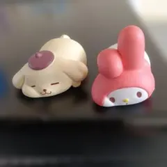 サンリオキャラクターズ ミニフィギュア 2種セット　ポムポムプリン　マイメロディ