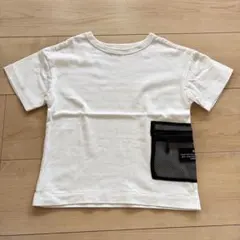 F.O.U メッシュポケット付きTシャツ ホワイト 100cmのサムネイル