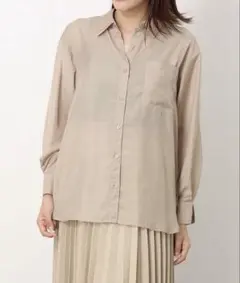 Apuweiser‐riche アプワイザー リッシェ ブラウス シアーシャツのサムネイル