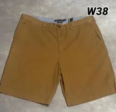 TOMMY HILFIGER チノ ハーフパンツ W38 ブラウン