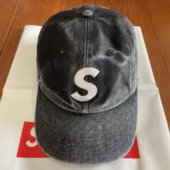 Supreme ブラック ベースボールキャップ