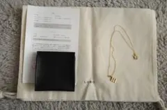 LORO イニシャルネックレス