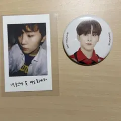 スングァン boys be 旧版　缶バッジ　セブチカフェ