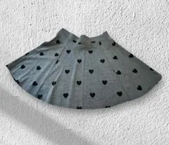 H&M ハート柄 フレアスカート L【新品、未使用】大きいサイズ