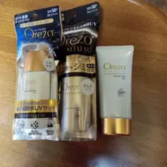 Orezo オレゾ プレミアム ホワイトUV ミルク ジェル 3点セット - メルカリ