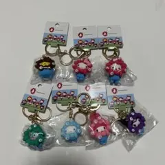 サンリオ ミャクミャク パステルカラーキーホルダー コンプリート　7点