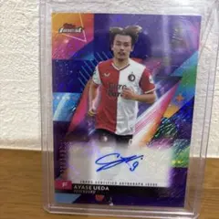 枚数限定 2024-25 Topps 上田綺世 直筆サイン フェイエノールト - メルカリ