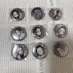 鬼滅の刃　胡蝶しのぶ　絵巻カフェ　くじ引き44mm缶バッジ　全種コンプセット