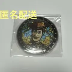 ディズニー ピクサー 金バッジ トイストーリー ウッディ