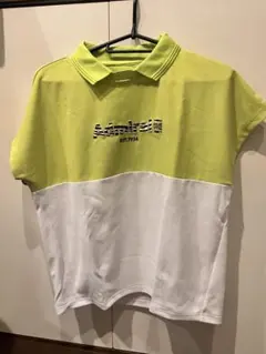 Admiral ポロシャツ ライムグリーン/ホワイト