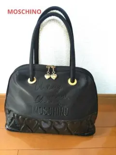 MOSCHINO　モスキーノ　ハートキルティング　バッグ