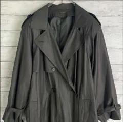 【A-146】☆トレンチコート　人気　入手困難　希少　一点物　OLD