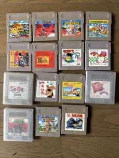 ゲームボーイ　ソフト　まとめ売り　１５本