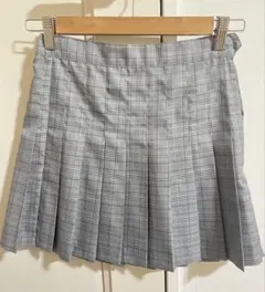 WEGO プリーツ ミニスカート チェック