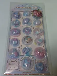 【正規品】【最終値下げ】カプセルポップシール （水色）カミオジャパン