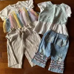 女の子　夏服　4点セット