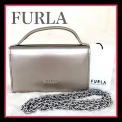 ⭐️超レア　FURLA フルラ ミニバッグ チェーン ショルダーバッグ ポーチ