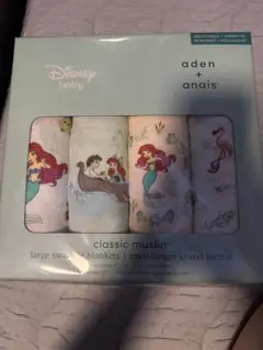 aden + anais おくるみ 4枚セット