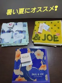 ⚪︎タオルハンカチ　３枚セット