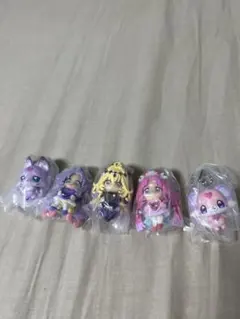 名探偵プリキュア カプセルスイング　5体セット