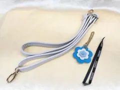 ペレンネ PERENNE ショルダーストラップ お花のチャーム おまけ付き