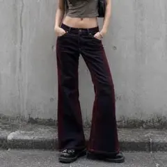 90s y2k flare denim pants Wrangler 新品のサムネイル
