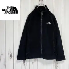 ノースフェイス　フリースジャケット　フルジップアップ　ブラック　レディースL