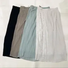 UNIQLO プリーツロングスカート★4枚 M