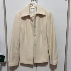 DEUX テーラードジャケット クリーム色 サイズ1