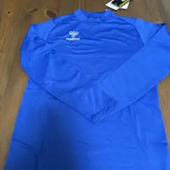 hummel T60CM 160サイズ 青 サッカー長袖シャツ
