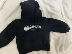NIKE ブラック フード付きトレーナー 12M